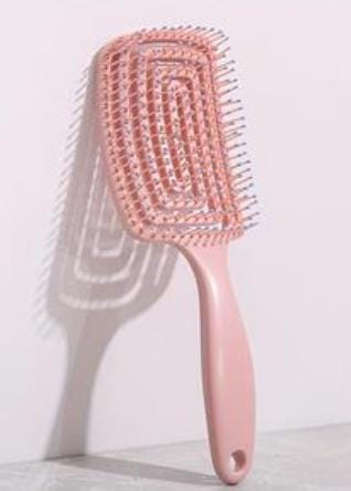 Fashion Salon Wide Tooth Comb Hairdresser Styling Massage Comb Curved Comb for Hair Care Removing Tangles Barber Accessories